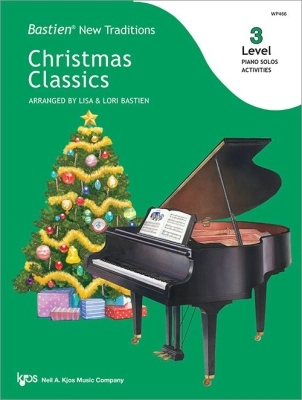 Kjos Music - Bastien New Traditions: Christmas Classics, Level 3 - Bastien - Piano - Book