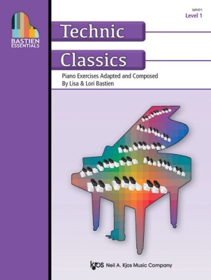 Kjos Music - Bastien Essentials: Technic Classics, Level 1 - Bastien - Piano - Book