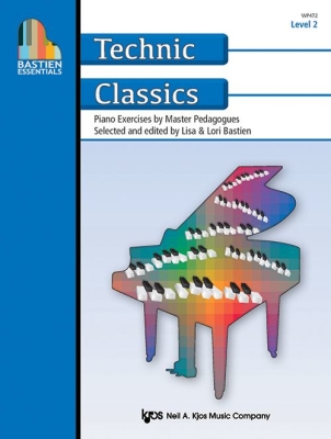 Kjos Music - Bastien Essentials: Technic Classics, Level 2 - Bastien - Piano - Book