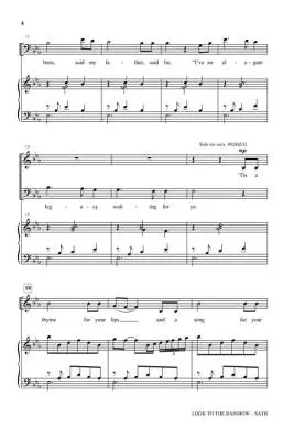 Look to the Rainbow - Lane/Harburg/Hayes - SATB