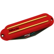 DiMarzio - The Chopper Strat Pickup - Red with Gold Poles