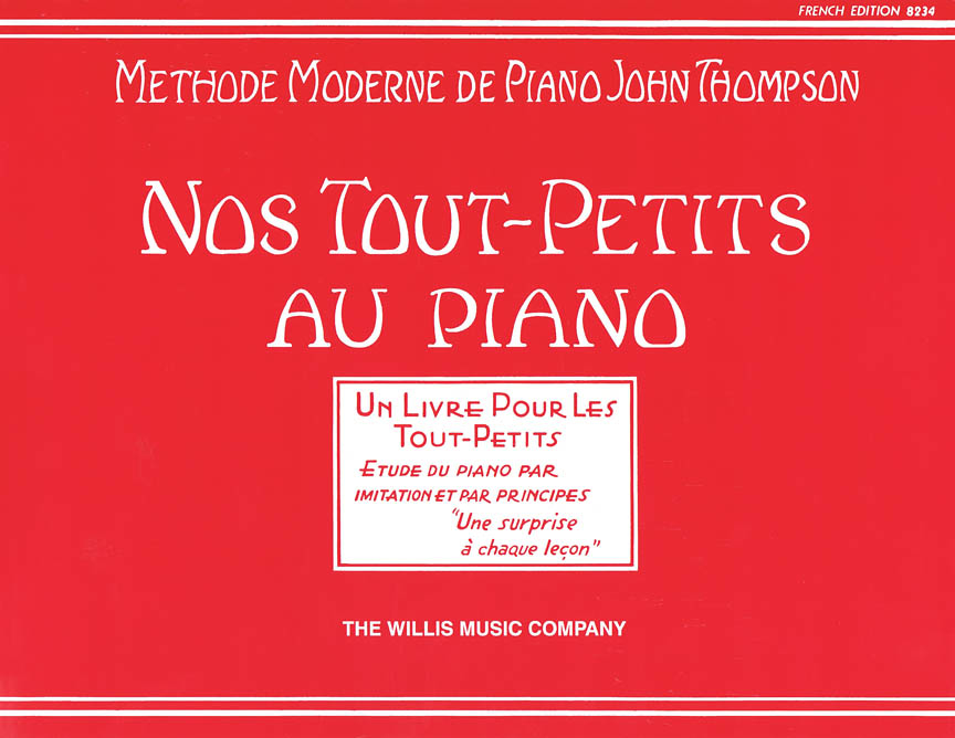 Teaching Little Fingers to Play, French Edition - Thompson - Piano - Book