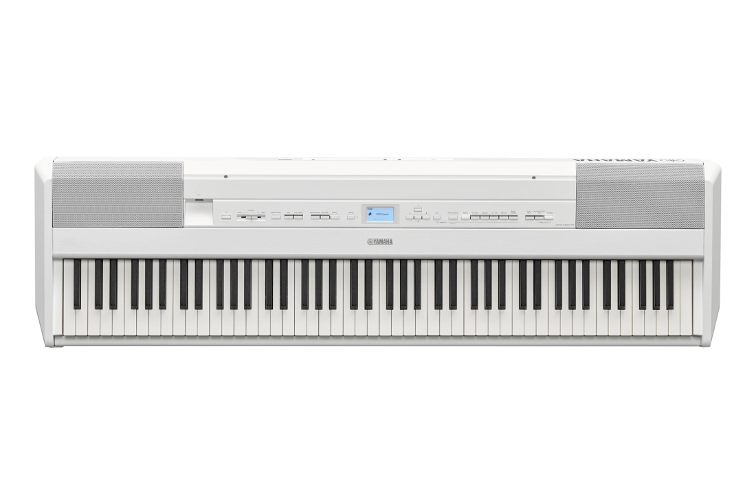 P-525 88 Key Digital Piano with Speakers - White