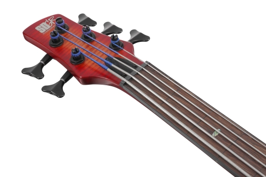 SR Bass Workshop 5-String Fretless Electric Bass - Brown Topaz Burst Low Gloss