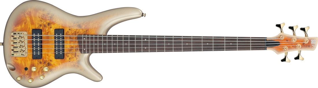 SR Standard 5-String Electric Bass - Mars Gold Metallic Burst