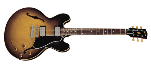 Gibson Custom Shop - ES-335 Murphy Lab reproduction1958 en srie limite, vieillissement intense fini Tobacco Burst dcolor
