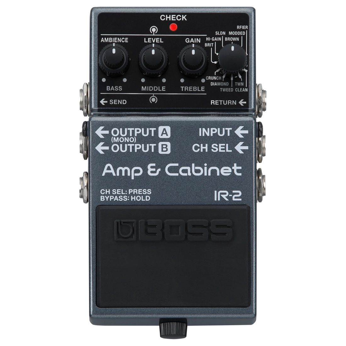 IR-2 Amp and Cabinet Pedal