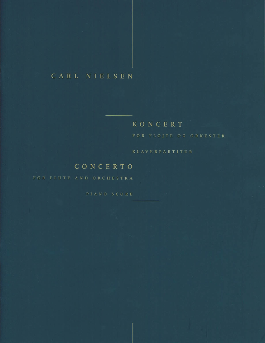 Concerto for Flute and Orchestra - Nielsen - Flute/Piano Reduction - Book