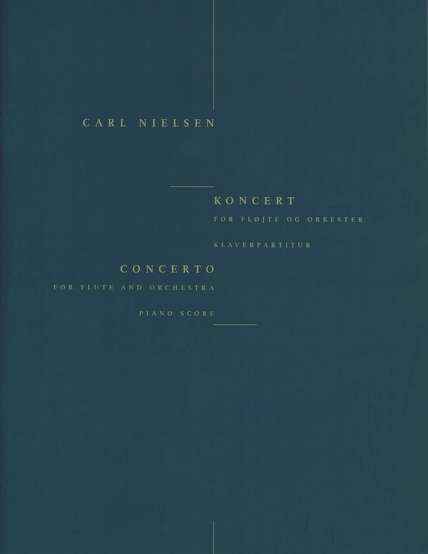 Concerto for Flute and Orchestra - Nielsen - Flute/Piano Reduction - Book