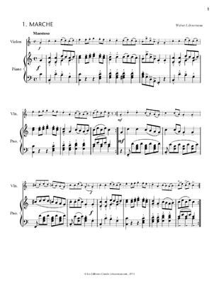 Repertoire Volume 2 - Letourneau - Violin/Piano - Book