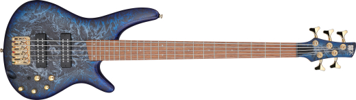 Ibanez - SR Standard 5-String Electric Bass - Cosmic Blue Frozen Matte