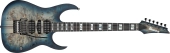 Ibanez - Guitare \u00e9lectrique RG Premium avec \u00e9tui souple \u0096\u00a0fini Cosmic Starburst bleu mat