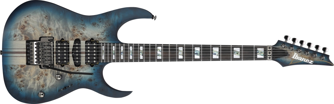 RG Premium Electric Guitar with Gigbag - Cosmic Blue Starburst Flat