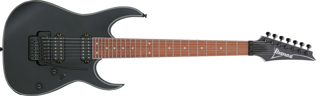 RG Standard 7-String Electric Guitar - Black Flat