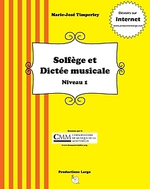Solfege et Dictee musicale, Niveau 1 - Timperley - Book