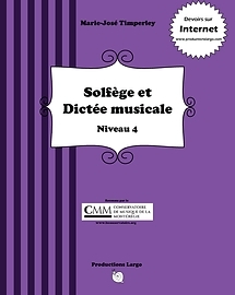 Solfege et Dictee musicale, Niveau 4 - Timperley - Book