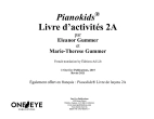 Pianokids Livre d\'activites 2A (French Edition) - Gummer/Gummer - Piano - Book
