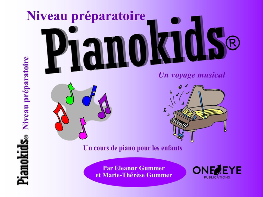 One Eye Publications - Pianokids Niveau preparatoire (French Edition) - Gummer/Gummer - Piano - Book