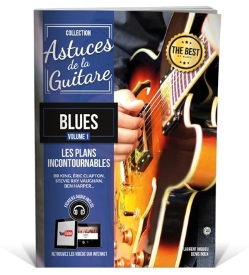 Astuces de la guitare blues - Miqueu/Roux - Guitar - Book/Media Online