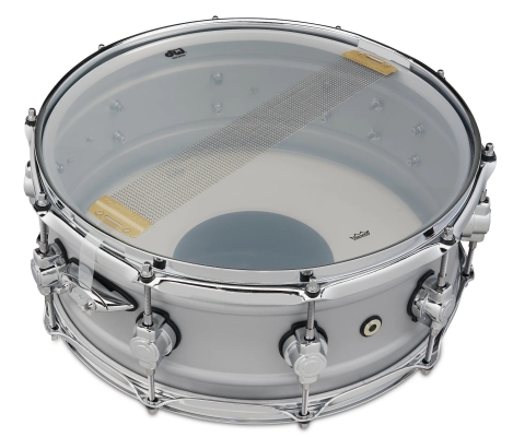 Design Series 5.5x14\'\' Snare Drum - Matte Aluminum