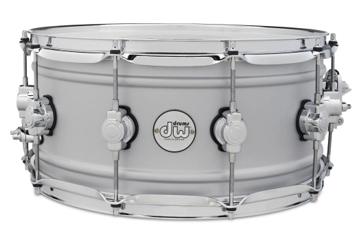 Drum Workshop - Design Series 6.5x14 Snare Drum - Matte Aluminum