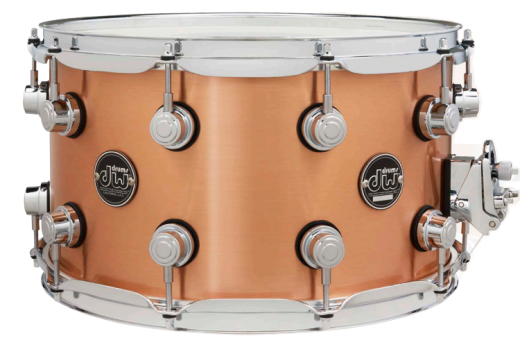 Performance Copper 8x14\'\' Snare Drum - Polished Copper