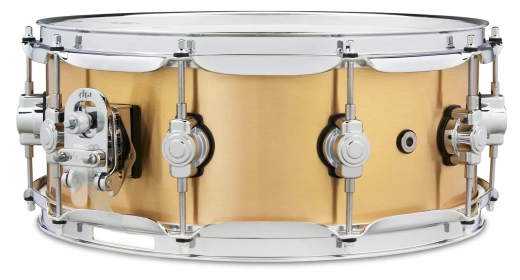 Performance Brass 5.5x14\'\' Snare Drum - Polished Brass