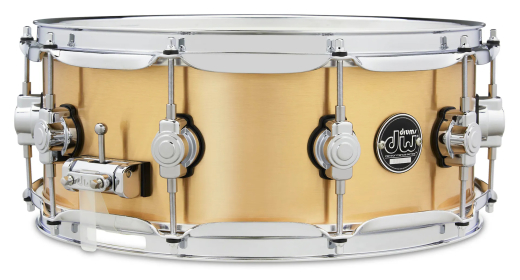 Performance Brass 5.5x14\'\' Snare Drum - Polished Brass