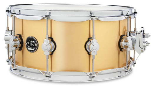 Drum Workshop - Performance Brass 6.5x14 Snare Drum - Polished Brass