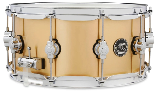 Performance Brass 6.5x14\'\' Snare Drum - Polished Brass