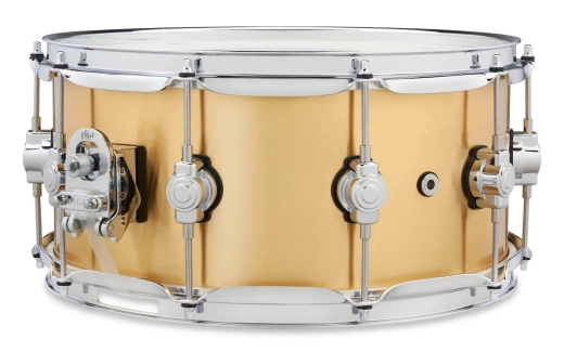 Performance Brass 6.5x14\'\' Snare Drum - Polished Brass