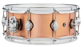 Performance Copper 5.5x14\'\' Snare Drum - Polished Copper