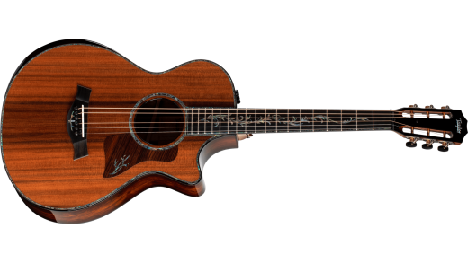 Taylor Guitars - Guitare acoustique-lectrique PS12ce en palissandre du Honduras (manche 12frettes, tui rigide inclus)