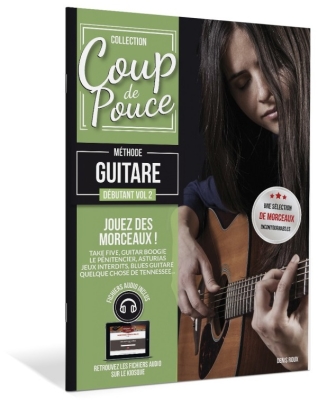 Editions Coup de Pouce - Coup de pouce: guitare vol.2 Roux Guitare Livre avec fichiers audio en ligne