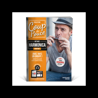 Editions Coup de Pouce - Coup de pouce harmonica - Dupeau/Roux - Harmonica - Book/Media Online