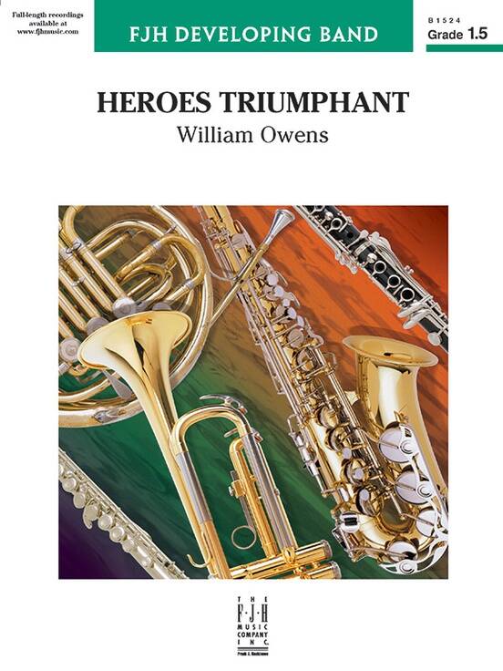 Heroes Triumphant - Owens - Concert Band - Gr. 1.5