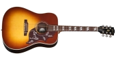 Gibson - Hummingbird Studio Rosewood Acoustic\/Electric Guitar with Hardshell Case - Satin Rosewood Burst
