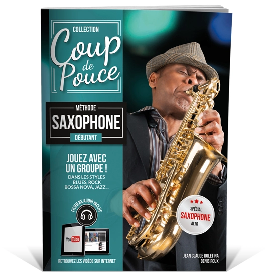 Coup de pouce Saxophone - Doletina/Roux - Alto Saxophone - Book/Media Online