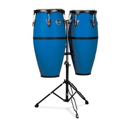 Latin Percussion - Discovery Conga Set - Race Car Blue