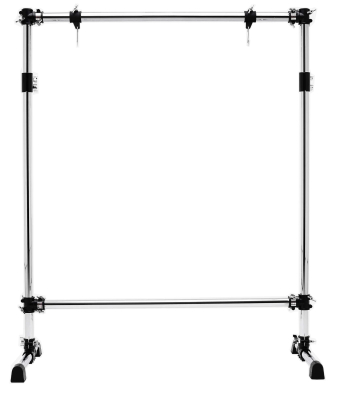 Gibraltar - Straight Bar Gong Stand with Black Clamps