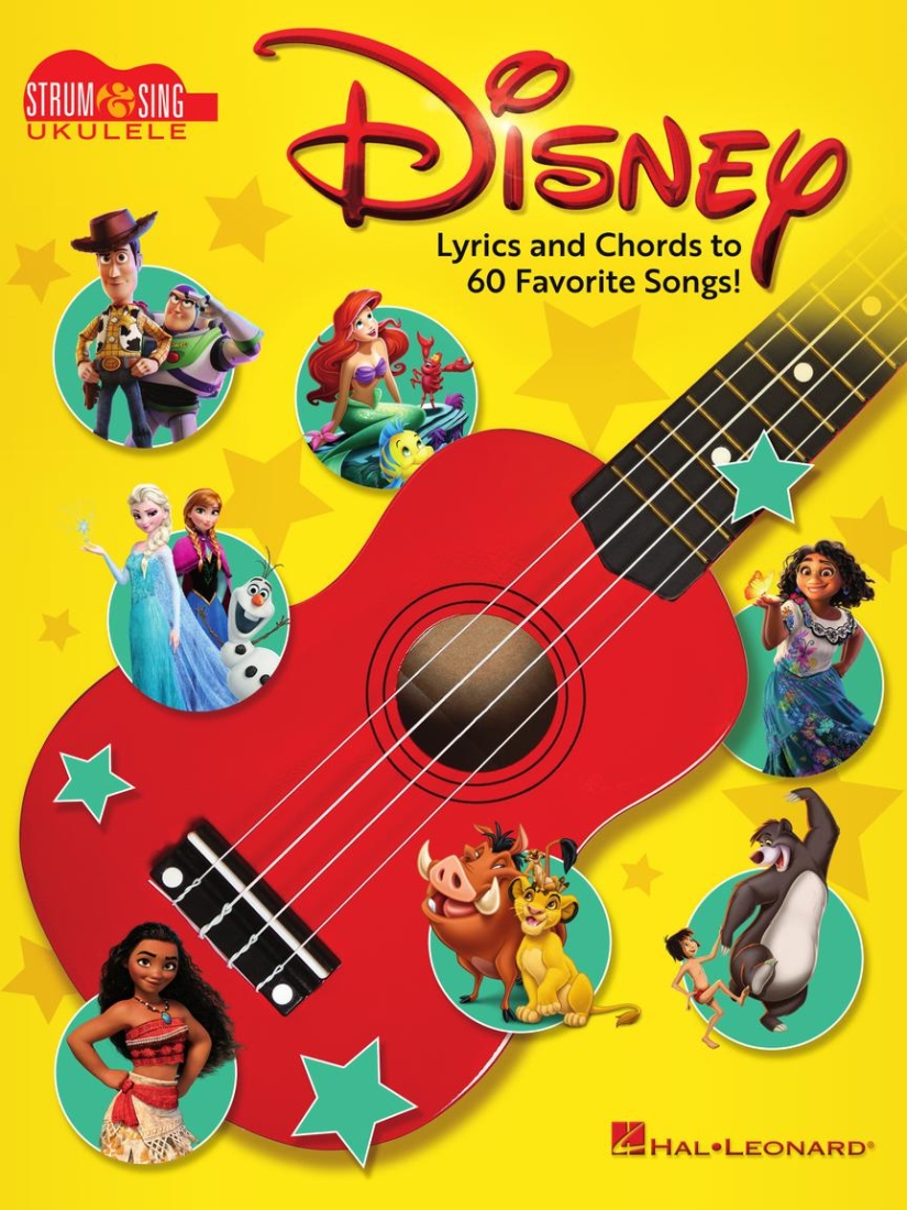 Disney: Strum & Sing Ukulele - Ukulele - Book