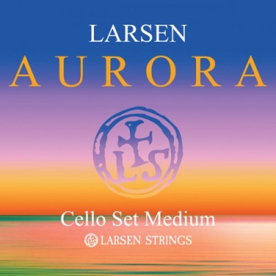 Larsen Strings - Aurora 4/4 Cello Strings Set - Medium