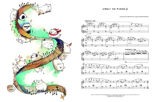Undertale Piano Collections - Fox/Peacock - Piano - Book