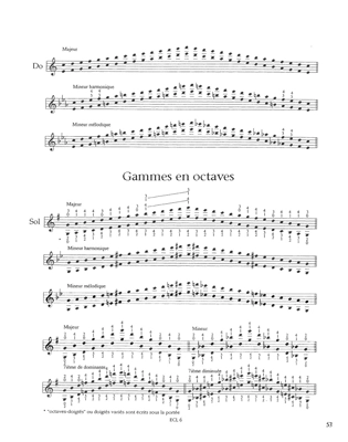 Gammes et Arpege - Letourneau - Violin - Book