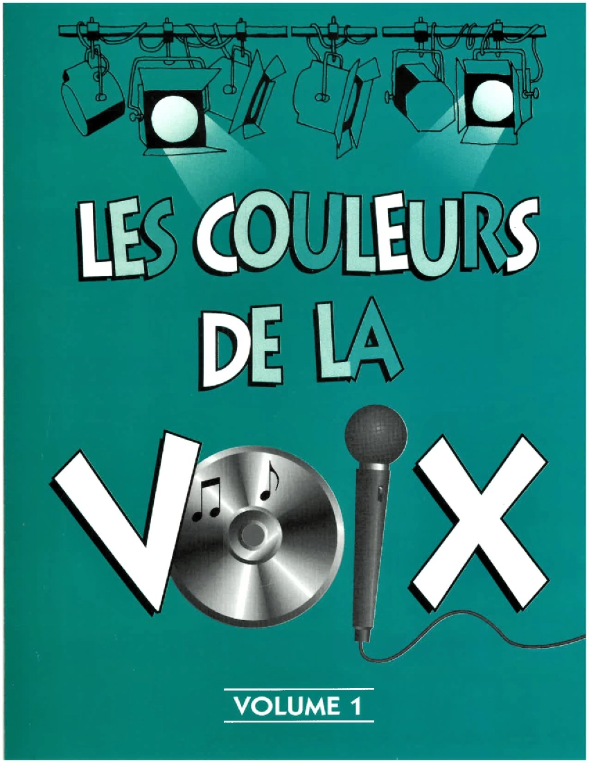 Couleurs de la voix No. 1 - Dufresne - Voice - Book/CD