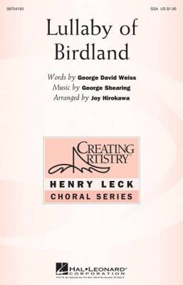 Hal Leonard - Lullaby of Birdland