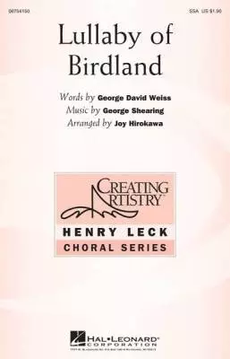 Hal Leonard - Lullaby of Birdland