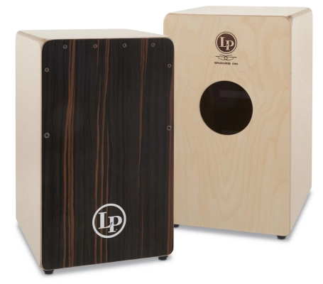 Latin Percussion - Woodshop Cajon With Rare Ebony Soundboard