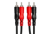 Dual Cable, RCA  to RCA - 1m