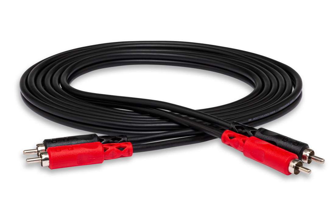 Dual Cable, RCA  to RCA - 1m